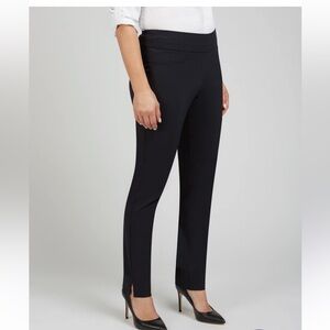 Renuar Elegant Black Straight Leg Pants